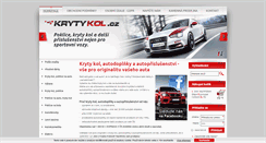 Desktop Screenshot of kryty-kol.cz